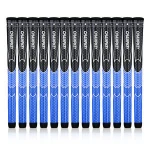 NEW Champkey PU Black/Blue Midsize Golf Grips Anti-Slip Super Shock Absorption Ultra-Light Material Club Grips