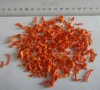 New crop dried carrot strips with low sugar