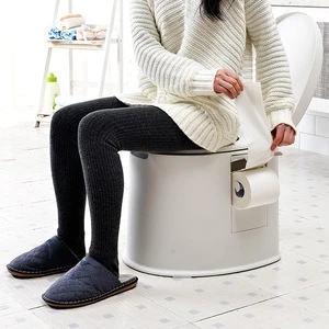 New design self-cleaning plastic adult toilet for the aged