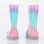 Import New Jelly Cheap Price Children Plastic Waterproof Shoes  Led Lights Glitter Kids PVC Rain Boots For Wholesale from China