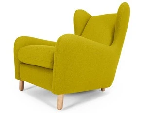 New Modern wingback chair living room home furniture furnishing hotel velvet teal loveseat single highback airmchair