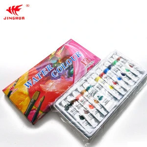 New product for 2019 art drawing tool true color 12ml water color paint set