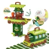 New product portable 2 in 1 interesting train toy tool toys for kid creative