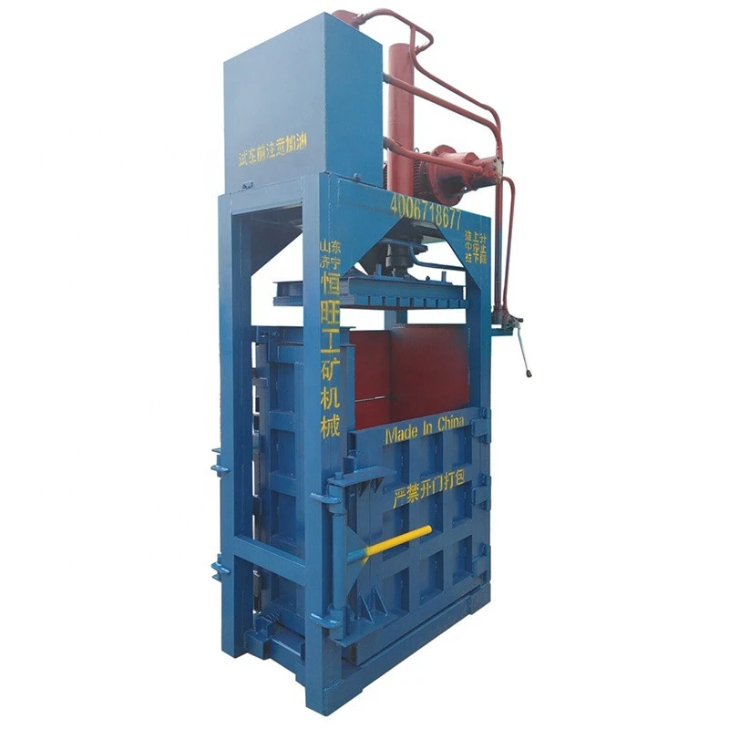 New small horizontal baler machine for waste paper for sale