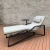 Import New Style Customized Waterproof Aluminum Frame Sun Lounge with Table from China