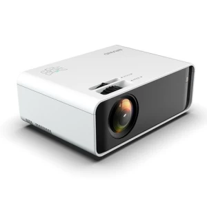Newest Beamer W80 LCD 2300 Lumens VGA 150 inch Screen 3D Media Player Mini Hd Led Projector with Speaker