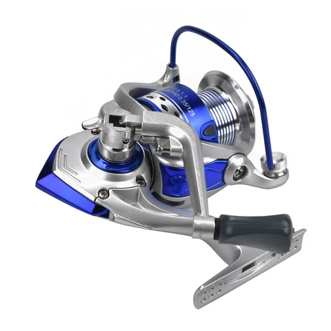 Newest Design Top Quality Blue Fishing Reels New Aluminium and Spinning fishing reel