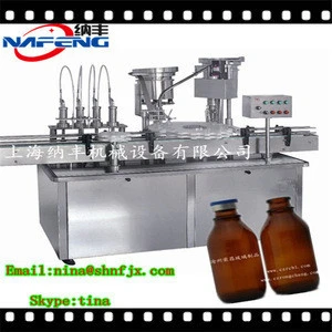 NFGX-30/500 Automatic Manufacturing Line for Water Liquid Bleach Filling and Capping Machine
