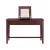 Import Nordic Modern bedroom make up dresser oak wood furniture with mirror dressing table from China