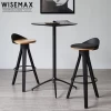 Nordic style industrial bar chair modern light luxury bar front stool high stool  bar stool