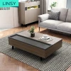 Nordic style multifunctional foldable lifting coffee table