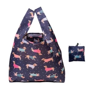 Nylon Foldable Reusable Shopping Bag Lifestyle Bags Reusable Grocery Shopping Bags