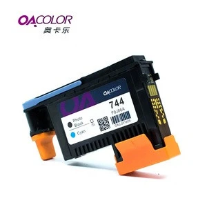 OACOLOR Remanufactured For HP744 Printhead F9J87A F9J88A F9J89A Compatible For HP Designjet Z2600 Z5600 Printer