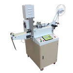 OEM fabric label cutter garment accessories label cutting machine Ultrasonic Digital Label Cutter