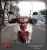 Import OEM red motorcycle cover and windshield by vacuum forming from China