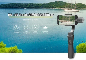 OEM Supported S5 3-Axis Handheld Smartphone Gimbal Stabilizer with Time Lapse and Facing Tracking Function