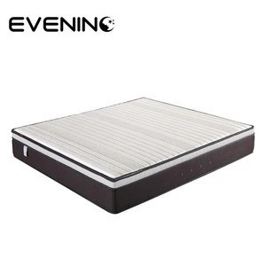 OEM/ODM customized pocket spring natural latex foam bed mattress for 5 star hotel bedroom set