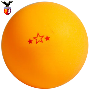 Orange/white Customized Logo Table Tennis Balls Ping Pong Balls Diameter 40mm