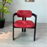 Osh wood  Arm  chairs  New Design Fabric Cover Restaurant Dining Room Chair Restaurant Furniture Chairs