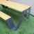 Import Outdoor furniture easy assembly rectangle dining set wood picnic table bench from China