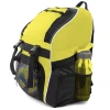 Outdoor sports backpack with shoes compartment, football basketball volleyball storage bag