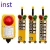 Import Outstanding quality programable use F24-10S+ industrial wireless remote control from China