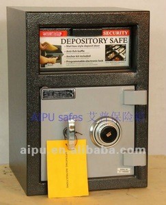 Over Stock Special Price /cheap Front loading depository FL2014C/ 3mm body , 12mm door / 514 x 356 x 356