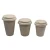 Party Four Cup Tray Double Coffee Cups Sugarcane Holder with Khtm-H002