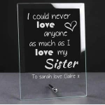 Personalised Wedding Anniversary Glass Plaque Wedding anniversary Gift for Parents Anniversary Gift