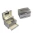 Import Personalized custom silver  pu leather desktop organizer jewelry box from China