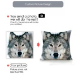 Personalized Printing Harry Potter Fashion Hogwarts Through the Glasses Cushion Cover Seat Pillow Case 18x18inch