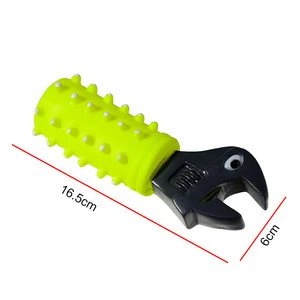 Pet Dog Squeak Spanner Shaped Toys Slipper Sound Chew Play Toy Puppy Funny Dog Toy Squeaker Products