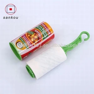 pet hair cleaning adhesive roller cleaning tape inventor of lint roller