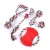 Import Pet supplies dog cotton rope toys molar Christmas pet toy set  chew pet puppy toys gift set ball rope from China