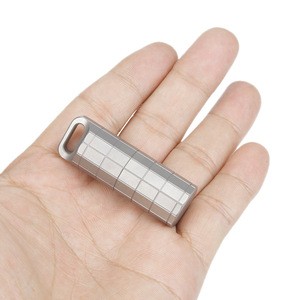 Pill Container Waterproof Survival Capsule Titanium Pill Box Holder