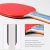 Import pingpong racket wholesale high quality poplar wood rubber professional Table Tennis bats table tennis racket from China