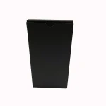 Plain card board paper box without print