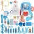 Import Plastic educational toy Medical pretend Play  Medical Bag Doctor role Play Kit for Children from China