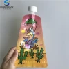 Plastic Liquid Stand Up Spout Pouch / Spout Bag For Babies Sweet Potato Puree