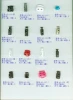 Popular plastic lanyard cord locks/cord stoppers