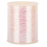 Popular Rainbow M Type Metallic Yarn  Knitting Lurex Yarn Metallic Factory Directly Wholesale  Rainbow Pearl Transparent