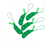 Popular Squishy Beans Antistress Peas Stress Relief Novelty Gag Toys Squishes Gadget Funny Gift For Children Squeeze Pendants
