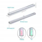 Portable 20 LED AAA batteries PIR Wireless Lamp Stick Bar Wardrobe Under Cabinet Motion Sensor Closet Light