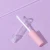 Import Portable and Practical 10ml Pink Lip Gloss Plastic Bottle with Transparent Lid Powder Mouth Lip Glaze Plastic Bottle from China