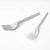 Import Portable biodegradable corn starch cutlery with ecofriendly compostable forks set from China