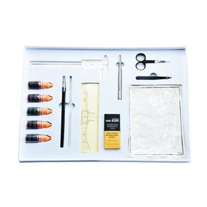 Portable box-packed Private Label Eyebrow Microblading Cosmetic Tattoo PMU Training Starter Beginner Kit