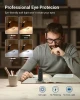 Portable mini flexible plastic USB Rechargeable Bookmark LED book reading night light clip lamp for reading book in bed clip