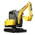 Import post hole digger hydraulic farm equipment machinery excavator mini digger from China