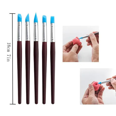 Pottery Tools 36-piece set dot drill pen soft clay clay auxiliary carving knife clay texture indentation pen