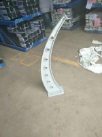 powder coated aluminum balustrade for marina